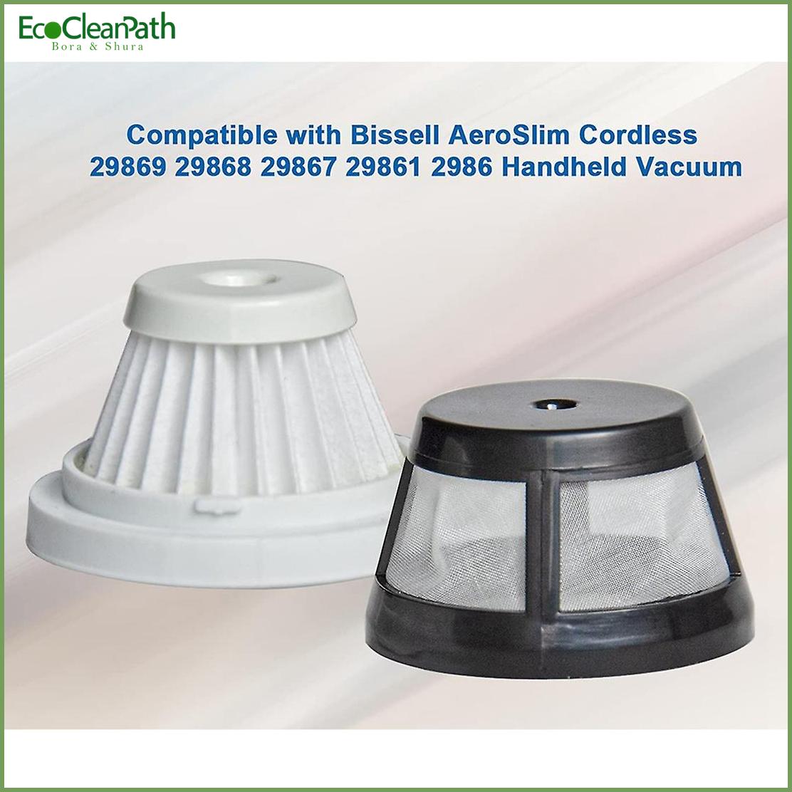 4pack Replacement Filter Aeroslim Lithium Ion Cordless - Compatible with Bissell replacement part detail view 4