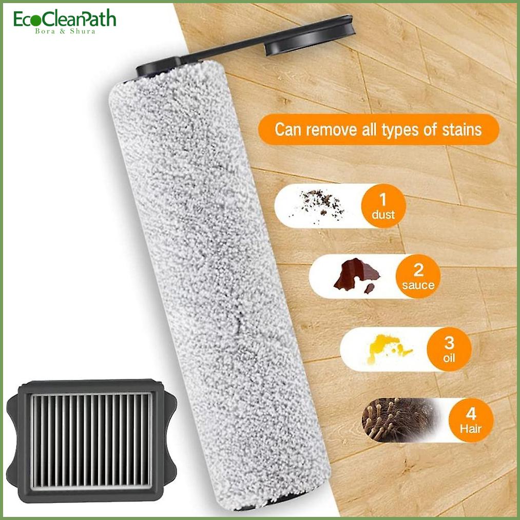 Main Roller Brush Hepa Filters Floor One Cordless Wet Dry - Compatible with Tineco replacement part detail view 4